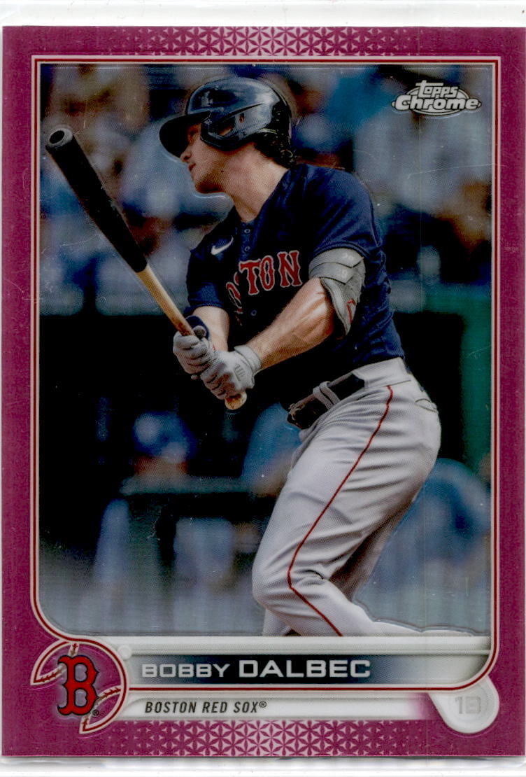 2022 Topps Chrome Pink #51 Bobby Dalbec Boston Red Sox