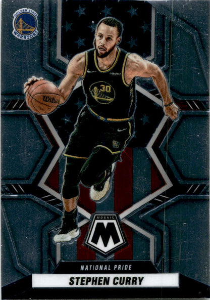 2021-22 Panini Mosaic #247 Stephen Curry Golden State Warriors