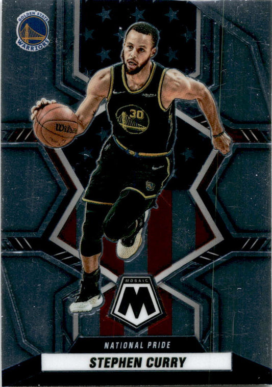 2021-22 Panini Mosaic #247 Stephen Curry Golden State Warriors