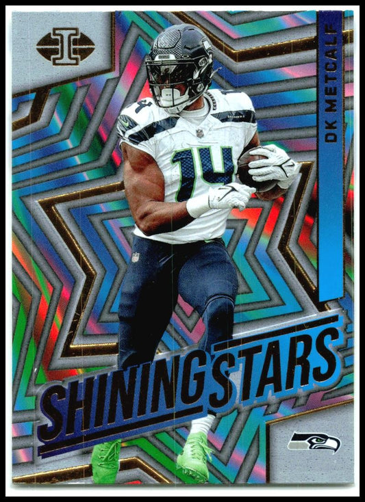2024 Panini Illusions Shining Stars #16 DK Metcalf Seattle Seahawks