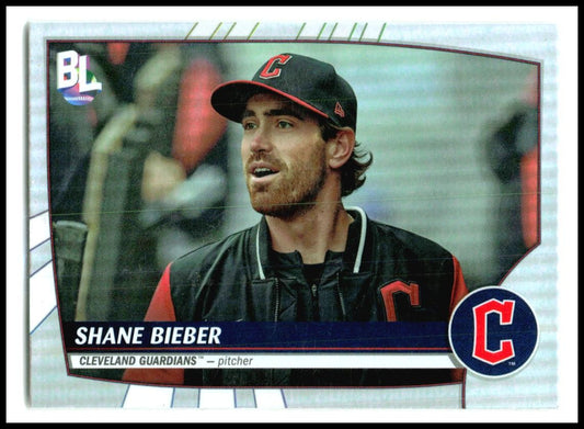 2023 Topps Big League #218 Shane Bieber Cleveland Guardians
