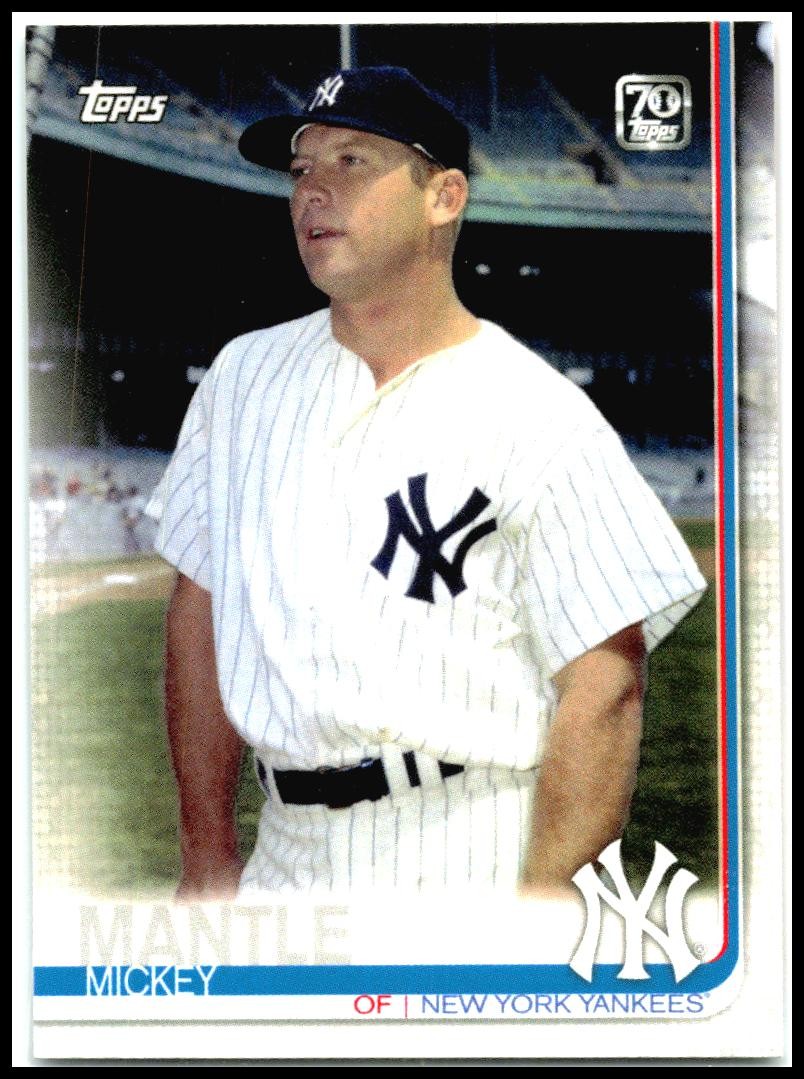 2021 Topps ##mm48 Mantle Mickey Yankees