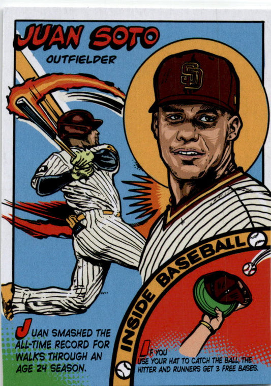 2023 Topps Archives 1979 Topps Comics #79TC-9 Juan Soto San Diego Padres