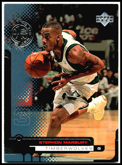 1998-99 Upper Deck #166 Stephon Marbury Minnesota Timberwolves