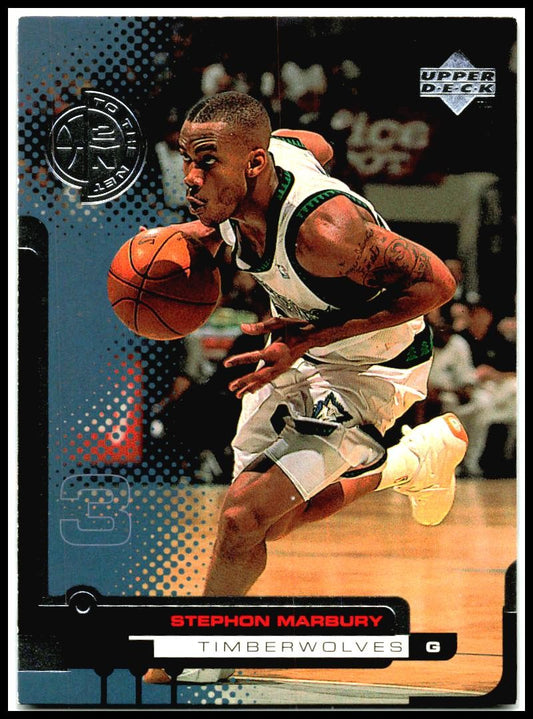 1998-99 Upper Deck #166 Stephon Marbury Minnesota Timberwolves