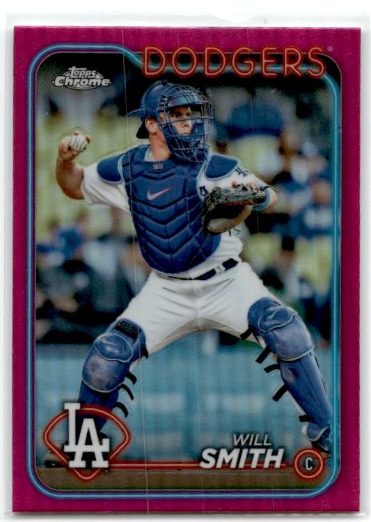 2024 Topps Pink #622 Will Smith Los Angeles Dodgers