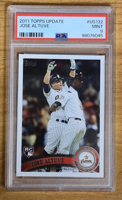 2020 Topps Retrospective RC Logo Medallion #RCR-JA Jose Altuve  Astros PSA 9