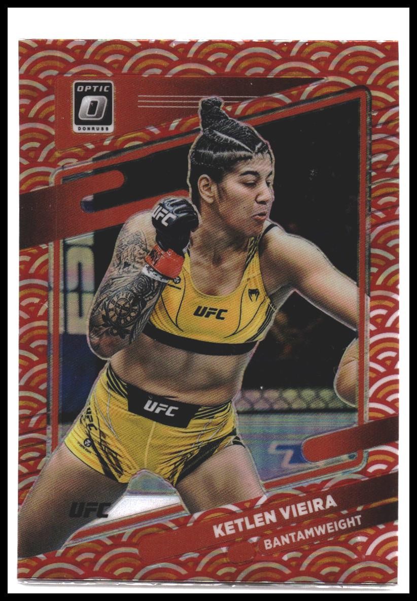 Ketlen Vieira #55 2022 Donruss Optic UFC Case Hit