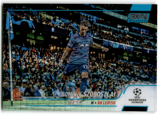 2022 Blue Prism Refractor Dominik Szoboszlai RB Leipzig #39