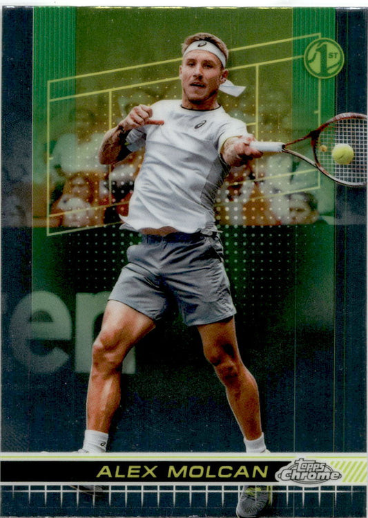 2024 Topps Chrome Tennis #28 Alex Molcan