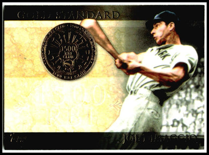 2012 Topps Gold Standard Relics #GSR-JD Joe DiMaggio #/50 New York Yankees