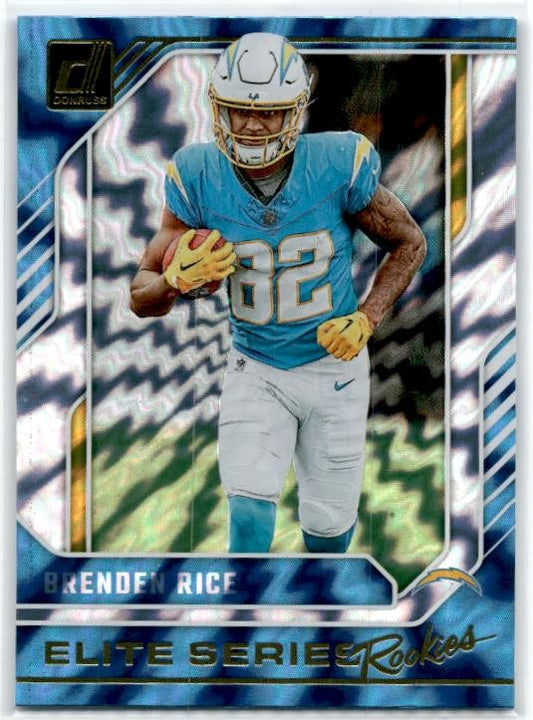 2024 Donruss The Elite Series Rookies #14 Brenden Rice Los Angeles Chargers
