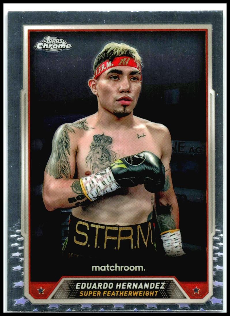 2024 Topps Chrome Boxing #49 Eduardo Hernandez