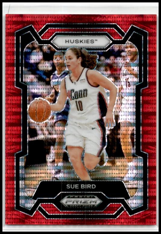 2024 Panini Prizm Draft Picks Prizms Red Pulsar #58 Sue Bird Huskies