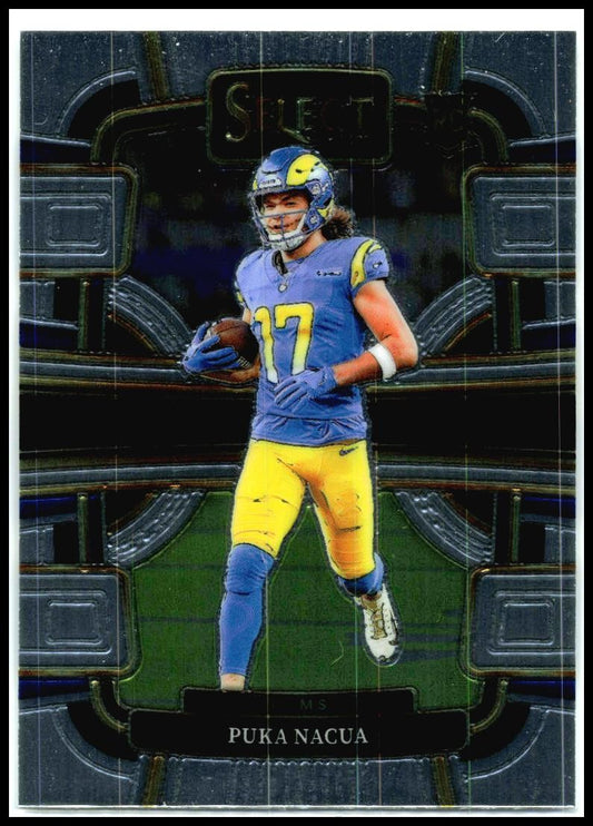2023 Panini Select #56 Puka Nacua Rookie Los Angeles Rams