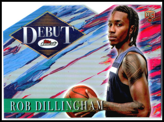 2024-25 Topps Finest Debut #D-3 Rob Dillingham