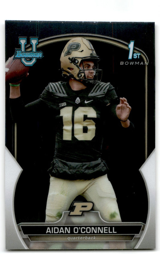 2022 Bowman University Chrome Aidan O'Connell Purdue Boilermakers #60