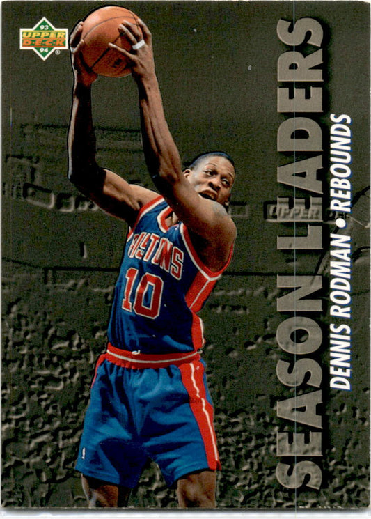 1993-94 Upper Deck #167 Dennis Rodman Detroit Pistons