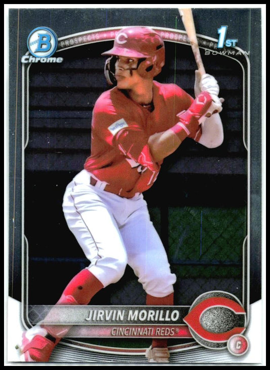 2025 Bowman Chrome #BCP-160 Jirvin Morillo Reds