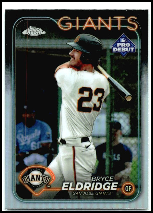 2024 Topps Pro Debut #PD-63 Bryce Eldridge San Jose Giants