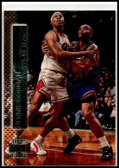 1996-97 Stadium Club Shining Moments #SM9 Dennis Rodman Chicago Bulls