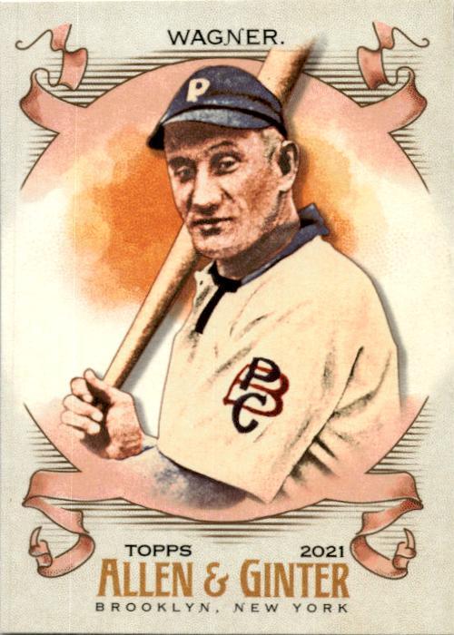 2021 Topps Allen & Ginter #106 Honus Wagner Pittsburgh Pirates