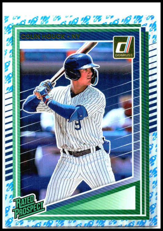 2025 Donruss Rockets #121 Colin Houck New York Mets