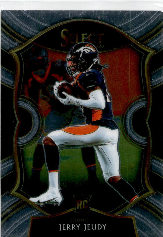 2020 Panini Select #56 Jerry Jeudy Rookie Denver Broncos