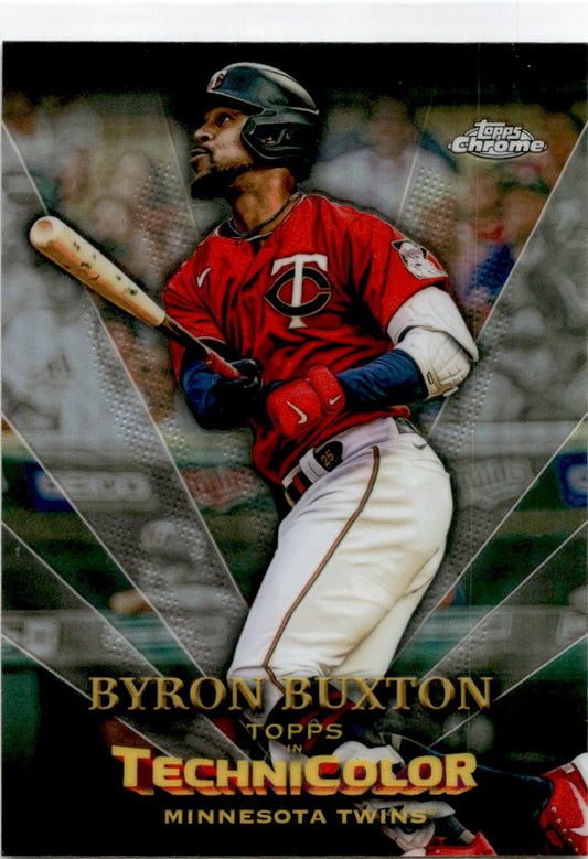 2023 Topps Chrome Technicolor #TT-21 Byron Buxton Minnesota Twins