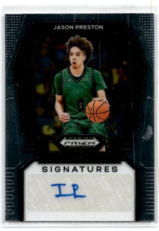 2024 Panini Prizm Draft Picks Signatures #S-JPR Jason Preston Auto Ohio Bobcats
