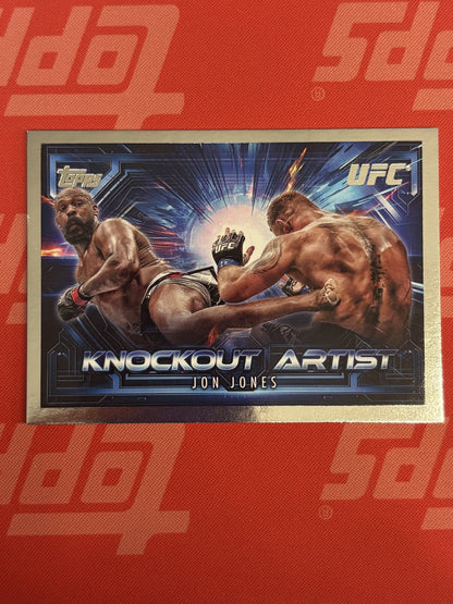 2025 Topps Knockout UFC Knockout Artists #KA-3 Jon Jones