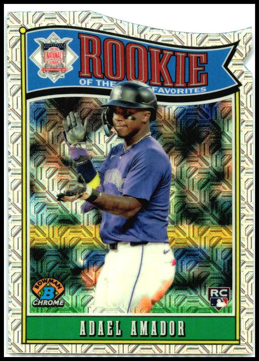2025 Bowman Rookie of the Year Favorites Mojo Refractor #ROY-13 Adael Amador