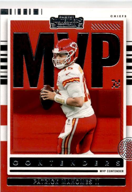 2021 Panini Contenders MVP #MVP-PMA Patrick Mahomes II Kansas City Chiefs