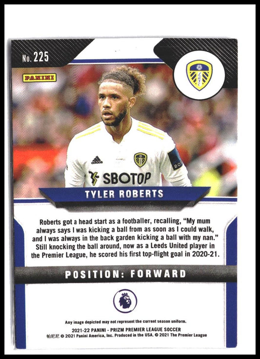 Tyler Roberts #225 2021-22 Panini Prizm Premier League