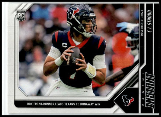 2023 Panini Instant #/1332 #119 CJ Stoud Rookie Texans
