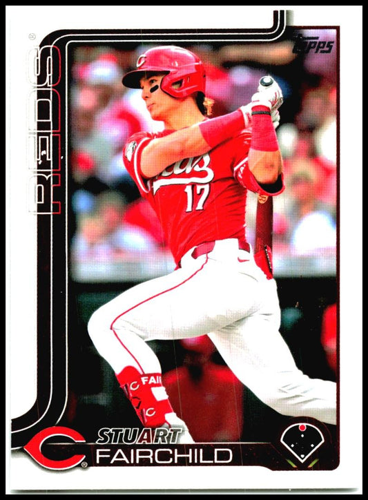 2025 Topps #608 Stuart Fairchild Cincinnati Reds