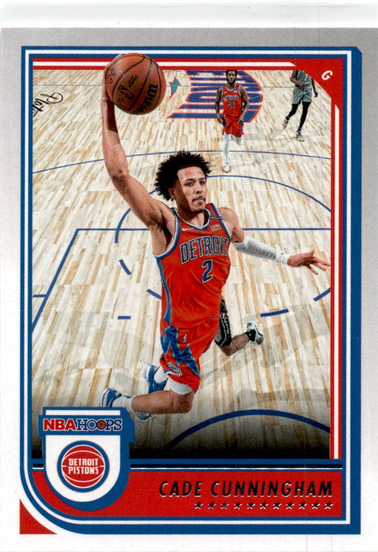 2022-23 Hoops #59 Cade Cunningham Detroit Pistons