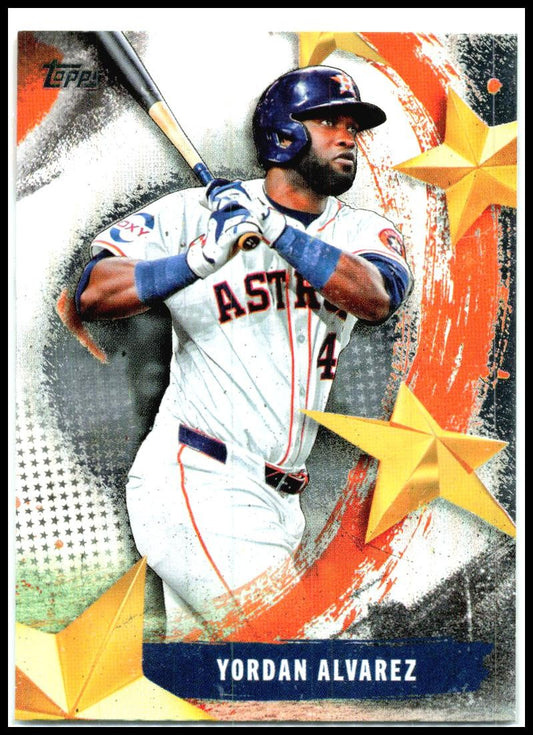 2025 Topps Stars of MLB #SMLB-9 Yordan Alvarez Houston Astros