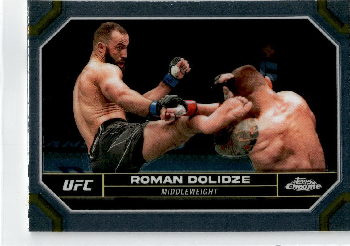Topps Chroime UFC #167 Roman Dolidze