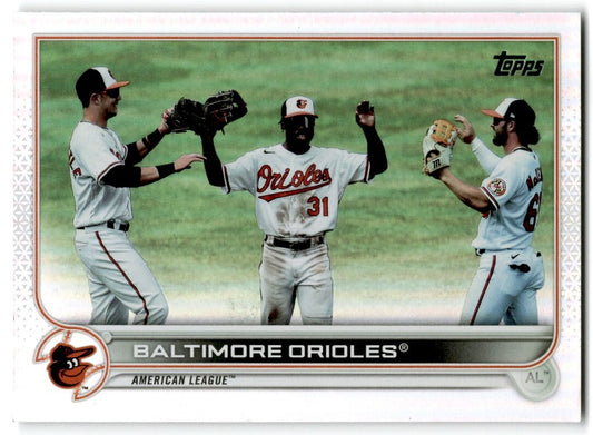 2022 2022 Topps Series 2  Rainbow Foil Baltimore Orioles Baltimore Orioles #465