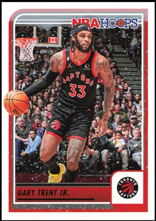 2023-24 Hoops Winter #63 Gary Trent Jr. Toronto Raptors