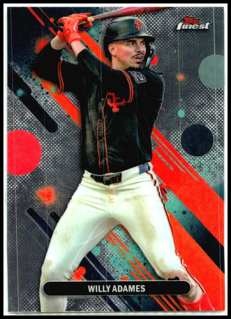 2025 Finest #55 Willy Adames San Francisco Giants