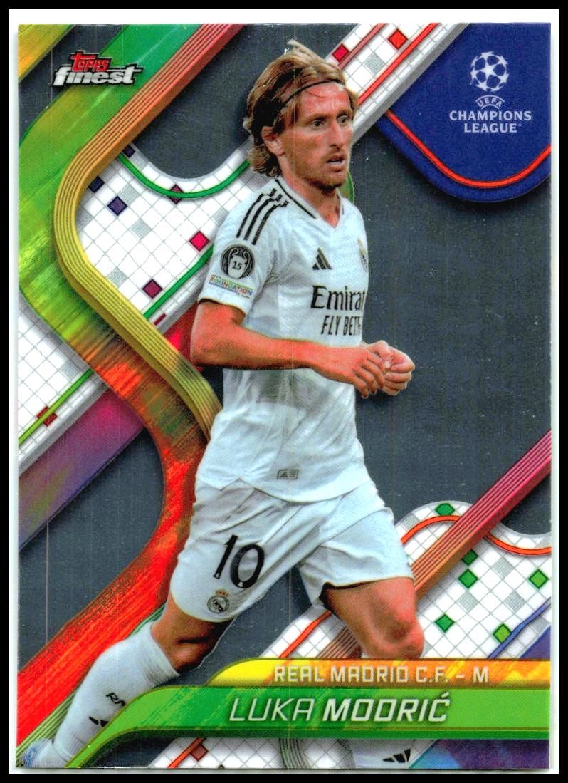 2024-25 Topps Finest Uefa Club Competitions #10 Luka Mooric