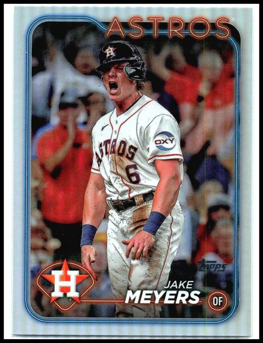 2024 Topps Rainbow Foil #564 Jake Meyers Houston Astros