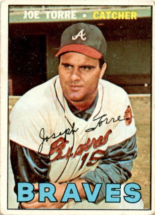 1967 Topps #350 Joe Torre Atlanta Braves