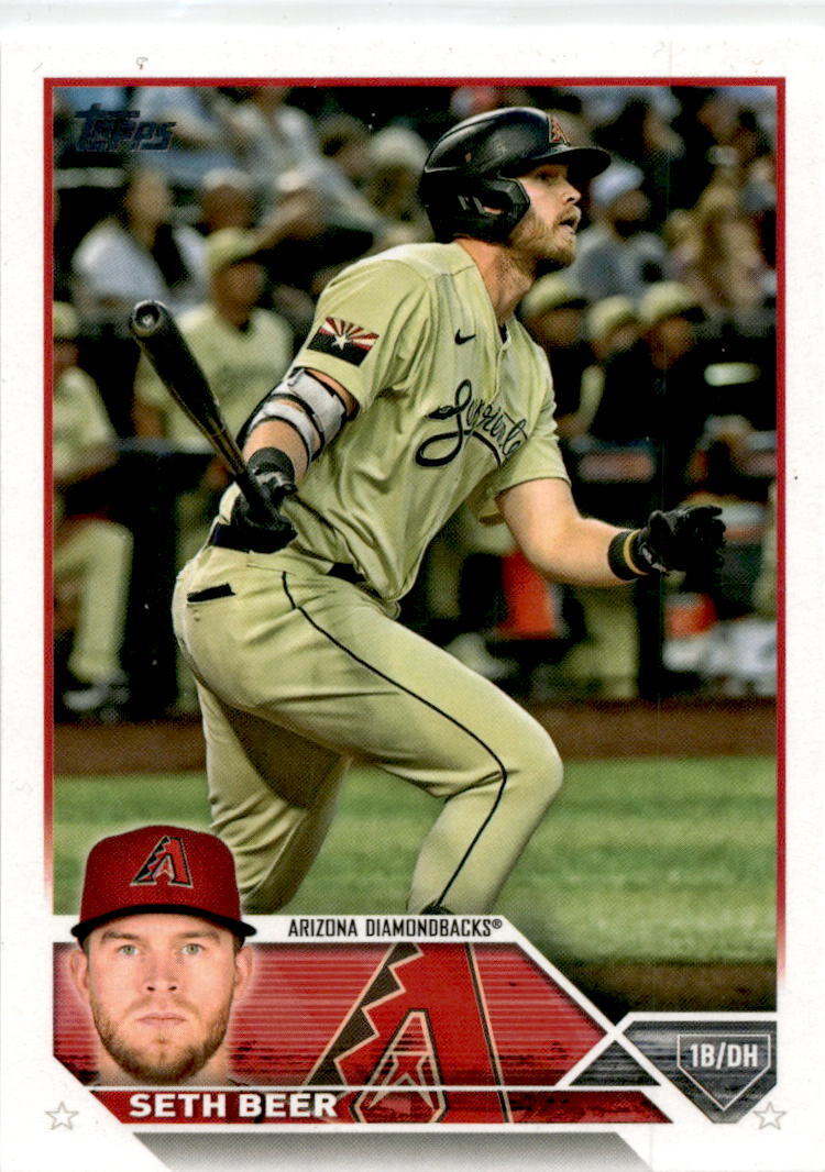 2023 Topps Arizona Diamondbacks #ARI-2 Seth Beer Arizona Diamondbacks
