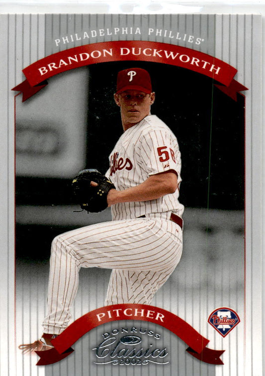 2002 Donruss Classics #24 Brandon Duckworth Philadelphia Phillies
