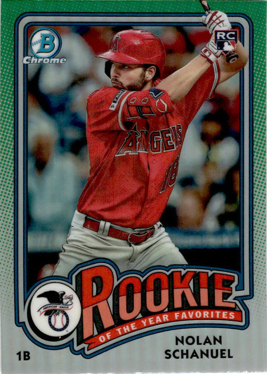 2024 Bowman Rookie of the Year Favorites #ROY-9 Nolan Schanuel Angels