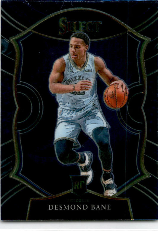 2020-21 Panini Select Blue #90 Desmond Bane Memphis Grizzlies