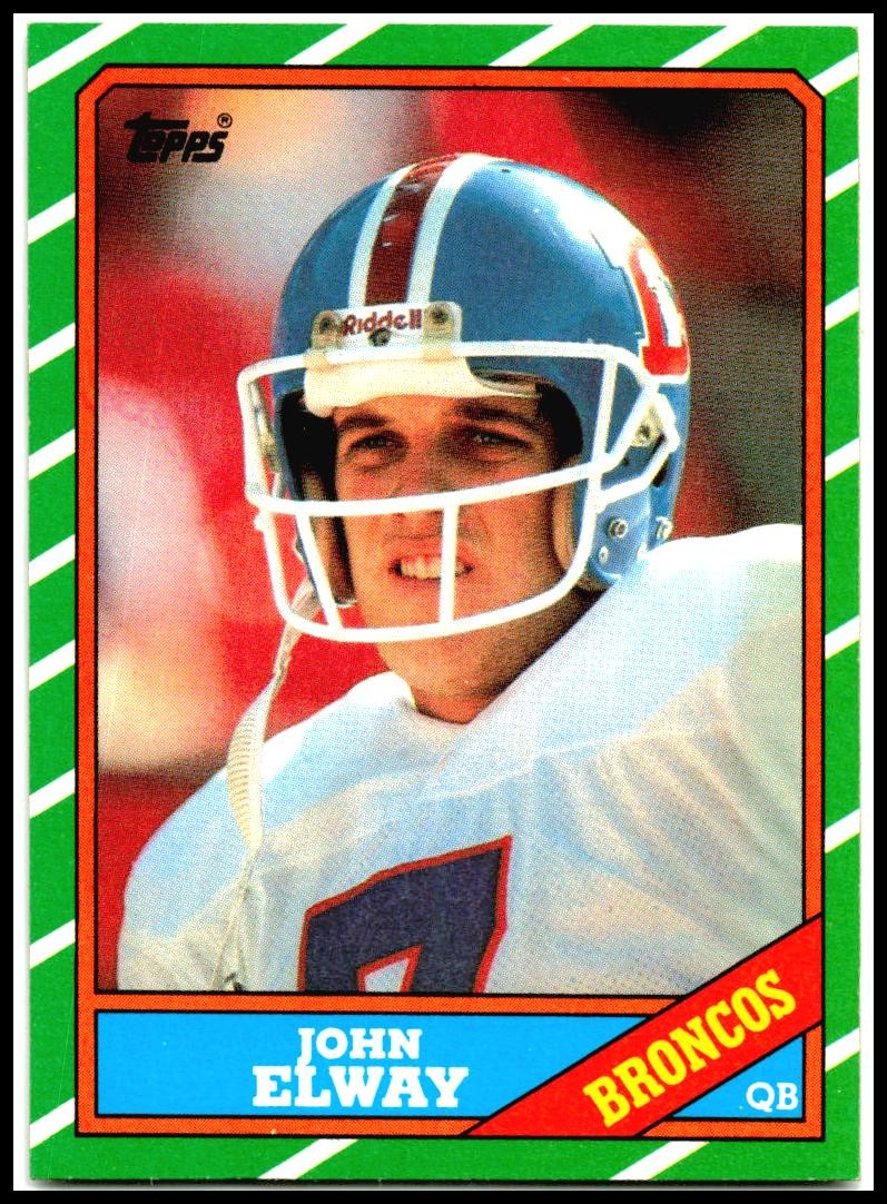 1986 Topps #112 John Elway Denver Broncos